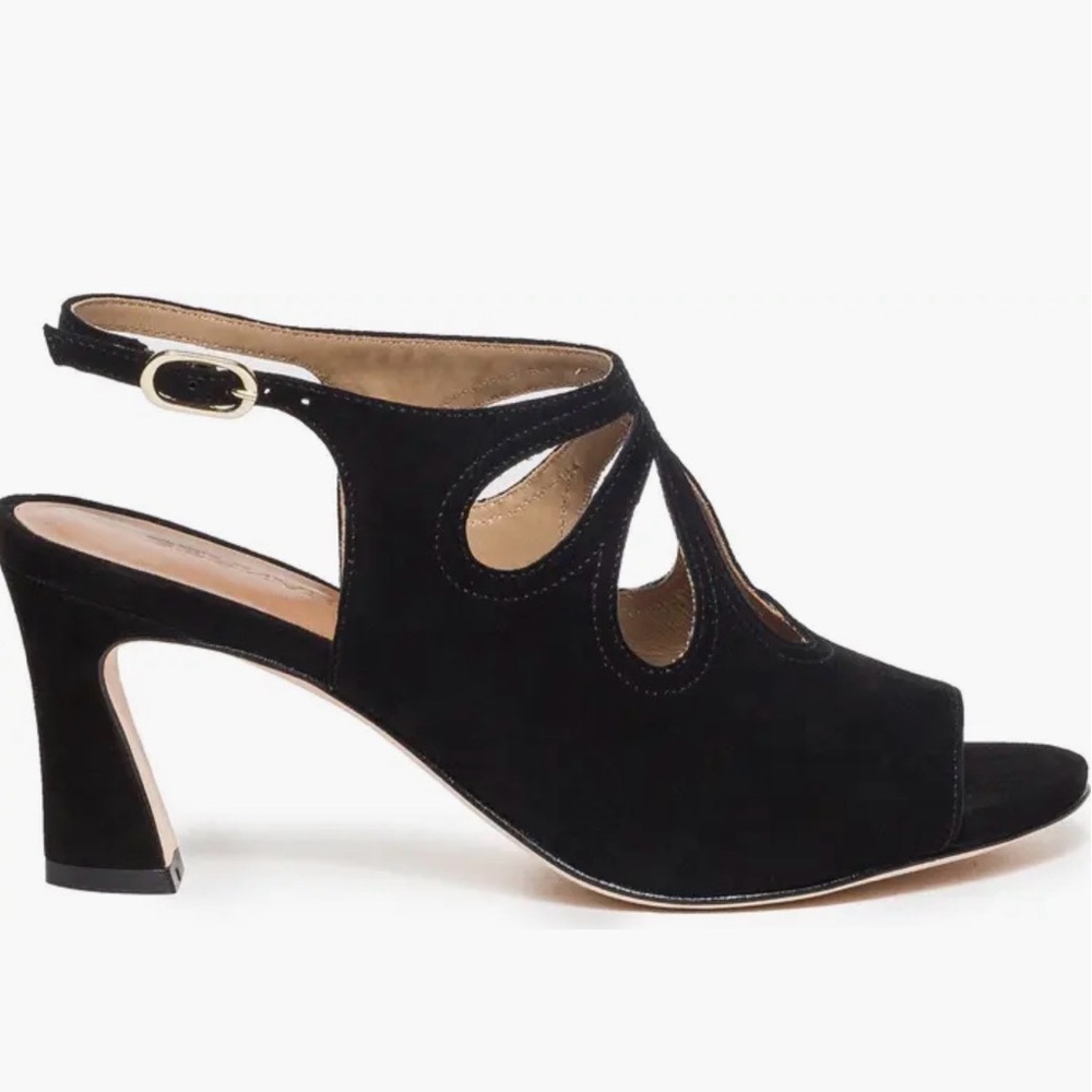 Bernardo Nili Slingback Sandal Size 8.5 Black - Picture 3 of 8